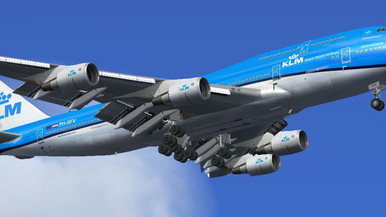 KLM Boeing 747-406M for FSX