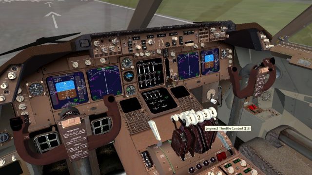 Screenshot 1 — KLM Boeing 747-406M