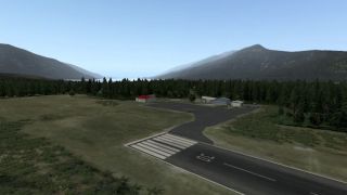 Screenshot 2 — CAQ5 Nakusp Airport Scenery