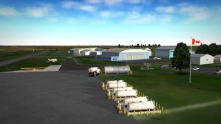 Screenshot 8 — CEA3 Olds-Didsbury Airport Scenery
