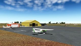 Screenshot 2 — 2D5 Oakes Municipal Airport Scenery