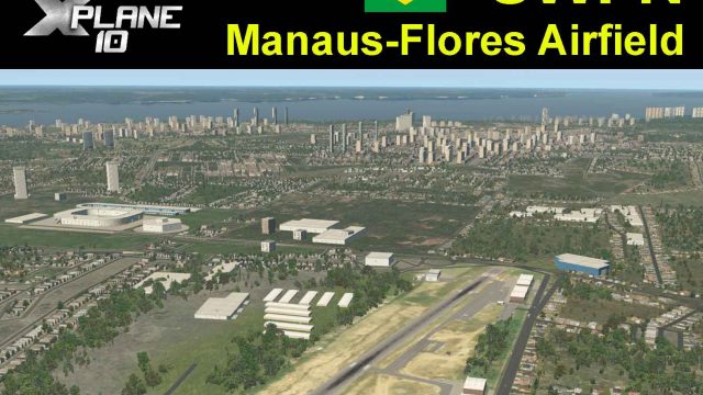 Screenshot 1 — SWFN Manaus Flores Airfield Scenery