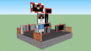 Screenshot 3 — Animated UK Level Crossing
