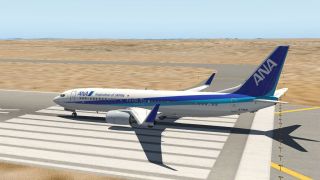 Screenshot 1 — ANA Boeing 737-800
