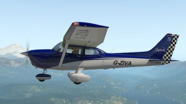 Screenshot 1 — C172 Skyhawk G-ZIVA