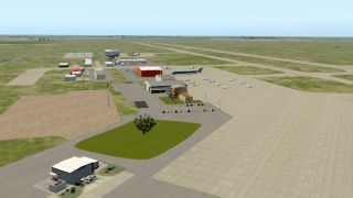 Screenshot 2 — KABR Aberdeen Regional Airport Scenery
