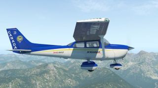 Screenshot 2 — C172 Skyhawk C-BVGT New Colors