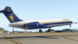Screenshot 1 — Caledonian Airways McDonnell Douglas MD-80