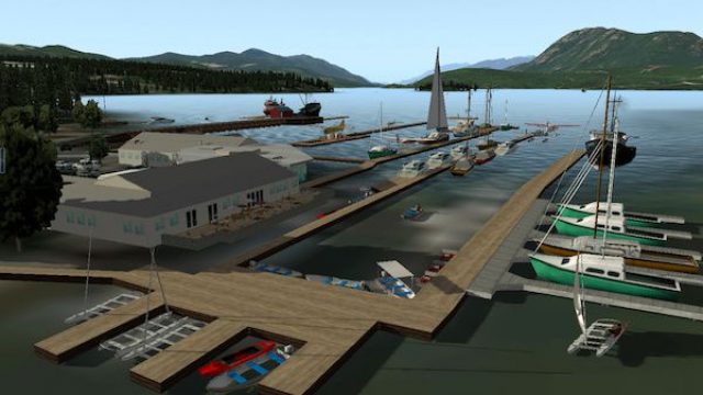 Screenshot 1 — CAP3 Sechelt/Gibsons Airport Scenery