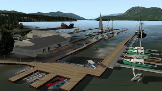 Screenshot 1 — CAP3 Sechelt/Gibsons Airport Scenery