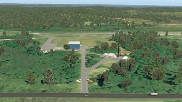 Screenshot 1 — SNVR Aeroclube Bahia Itaparica Scenery