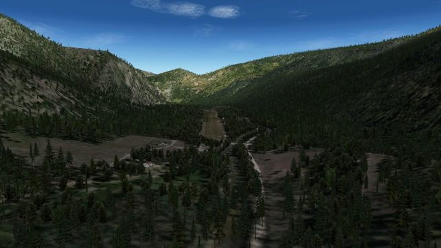 Screenshot 1 — 3U2 Johnson Creek Airport Scenery
