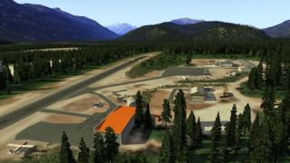 Screenshot 1 — CYSE Squamish Airport Scenery