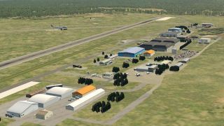 Screenshot 1 — EGTD Dunsfold Aerodrome Scenery