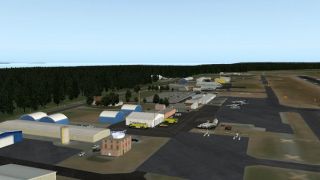 Screenshot 2 — CYBL Campbell River Airport Scenery