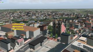 Screenshot 4 — Leipzig VFR Scenery