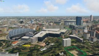 Screenshot 9 — Leipzig VFR Scenery