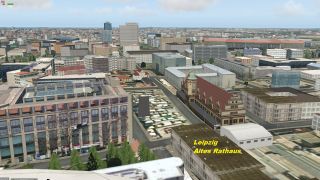 Screenshot 3 — Leipzig VFR Scenery