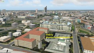 Screenshot 5 — Leipzig VFR Scenery