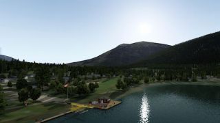 Screenshot 4 — CAE5 Whistler Green Lake Water Aerodrome Scenery