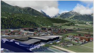 Screenshot 11 — VFR Germany Austria Nordalpen Scenery