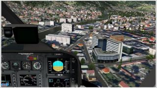 Screenshot 1 — VFR Germany Austria Nordalpen Scenery
