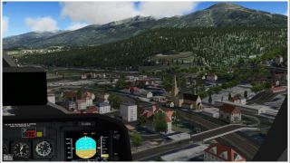 Screenshot 12 — VFR Germany Austria Nordalpen Scenery