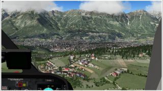 Screenshot 7 — VFR Germany Austria Nordalpen Scenery