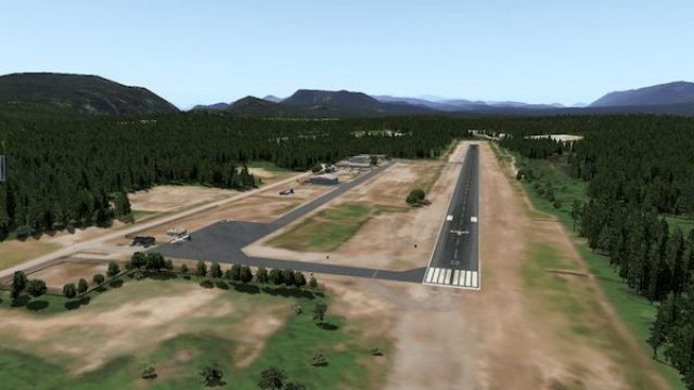 Screenshot 1 — CBS8 Port Alberni Airport Scenery