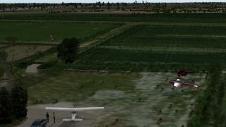 Screenshot 1 — EBZU Zuienkerke Airfield Scenery