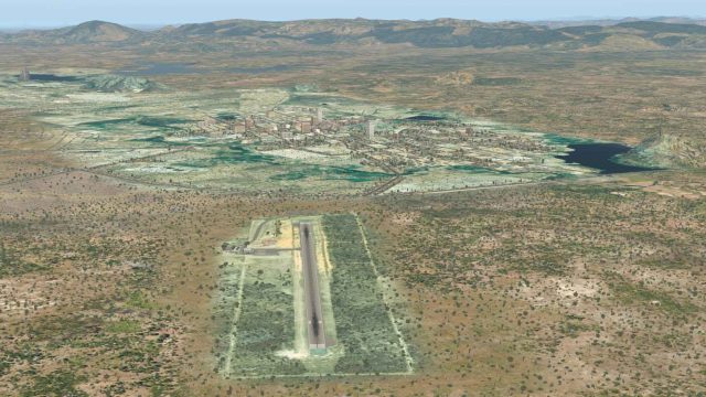 Screenshot 1 — SNQX Quixada Airport Scenery