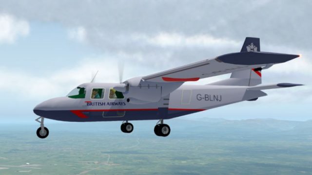 Screenshot 1 — British Airways BN-2A Islander G-BLNJ