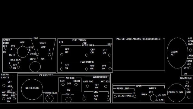 Screenshot 1 — Northwest Airlines Douglas DC-9-50 (old colors)