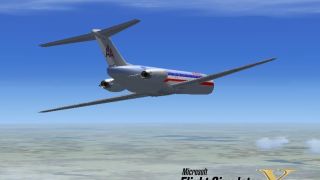 Screenshot 2 — American Airlines MD-83