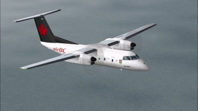 Screenshot 1 — AirBC Dash 8-102 (pro) AirBC Dash 8-102 C-FADK