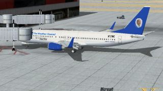 Screenshot 1 — TWC Boeing 737-800