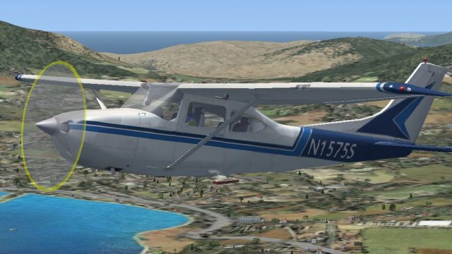 Screenshot 1 — Native Cessna 182 RG