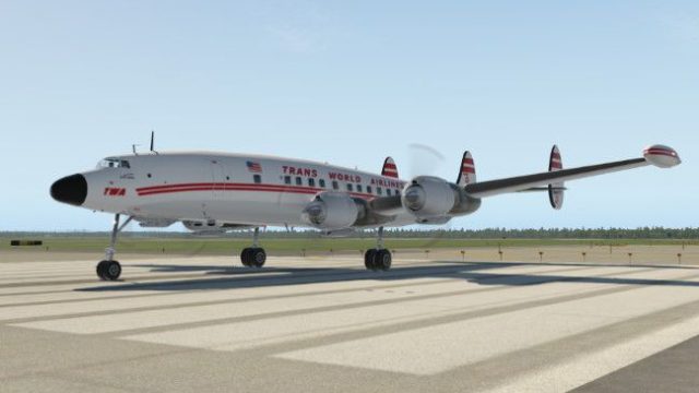 Lockheed L-1049G Super Constellation 1.0 for X-Plane