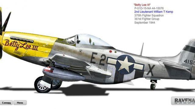 Screenshot 1 — North American P-51D Mustang 1.0.1