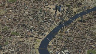 Screenshot 1 — London VFR v1.2 Scenery