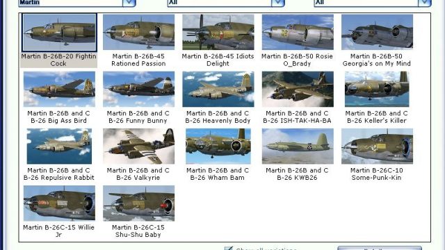 Screenshot 1 — Martin B-26B/C Marauder