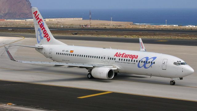 Screenshot 1 — Air Europa Boeing 737-85P