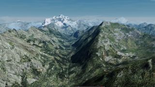 Screenshot 3 — FreeMeshX Global Terrain Mesh Scenery 2.0