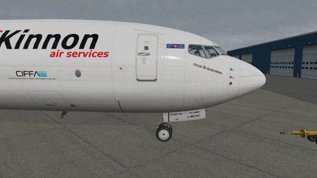 Screenshot 1 — McKinnon Cargo Boeing 737-800F