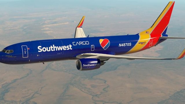 Screenshot 1 — Southwest Cargo Boeing 737-800F