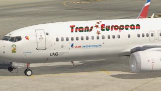 Screenshot 2 — Trans European (Fictional) Boeing 737-800
