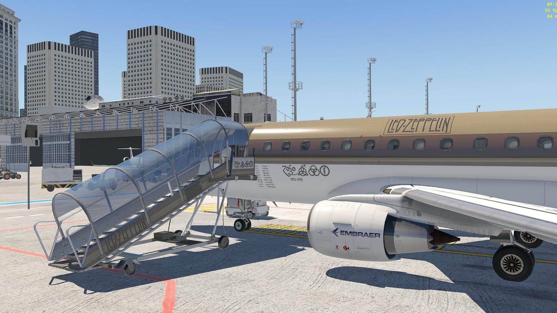 Led Zeppelin Starship for X-Plane