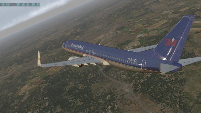 Screenshot 1 — British Midlands (Polished) Boeing 737
