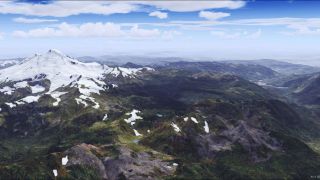Screenshot 9 — FreeMeshX USA LOD12 Mesh Scenery Add-on