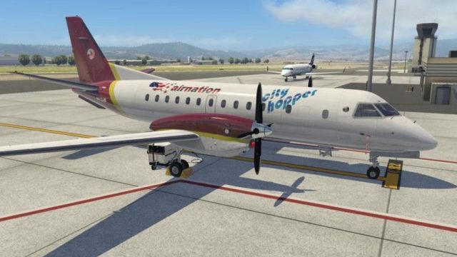 Screenshot 1 — Airnation SAAB 340B